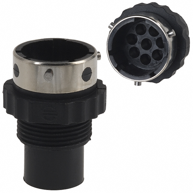 【UTG1128P】CONN RCPT HSNG MALE 8POS INLINE