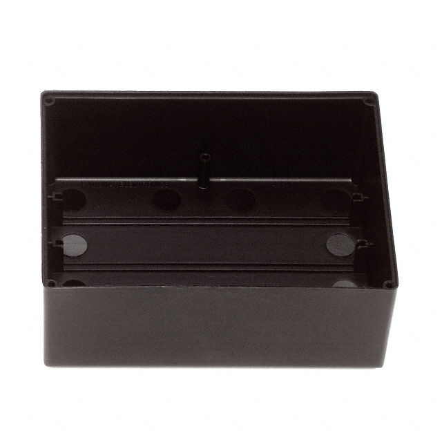 【4384-0】BOX PLAS BLACK 4.33"L X 3.16"W