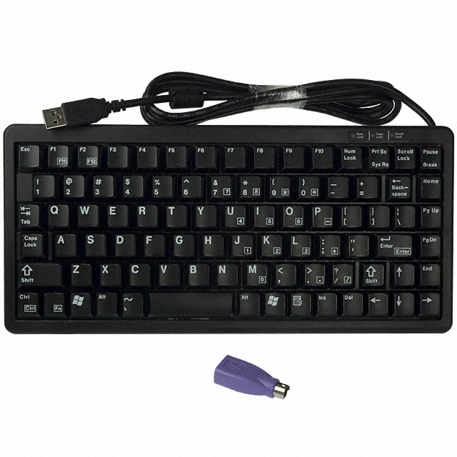 【G84-4100PTMUS】KEYBOARD NOTEBOOK 86KEY PS/2 BLK