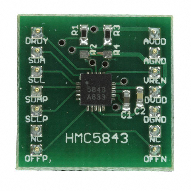 【HMC5843-EVAL】BOARD EVALUATION FOR HMC5843