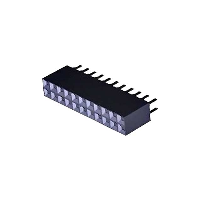 CONN RCPT 22POS 0.1 GOLD PCB【1-535542-1】