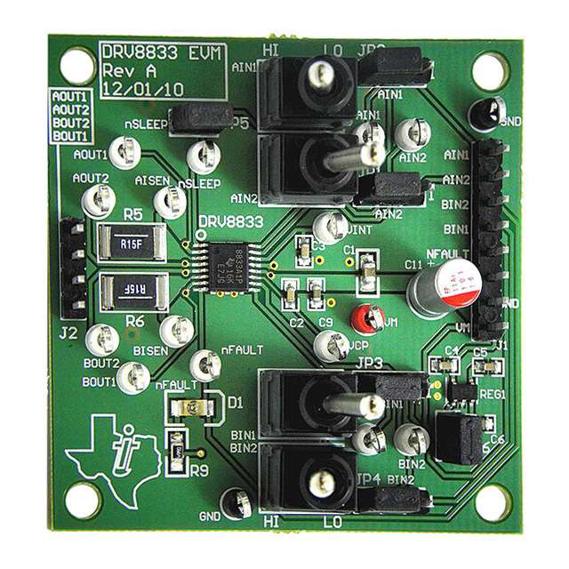 EVAL BOARD FOR DRV8833【DRV8833EVM】