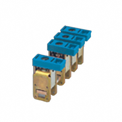 TERM BLK 1POS BLUE【0424013】