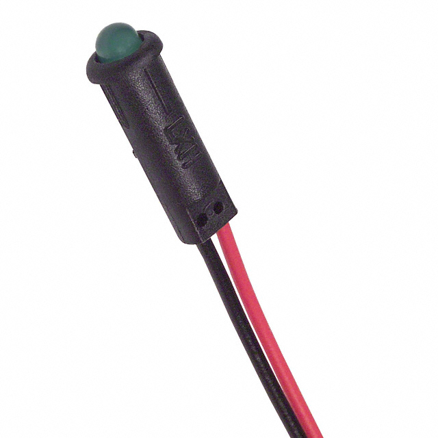 【SSI-LXH312GD-150】LED 3MM GREEN 6"LDS PANEL MOUNT