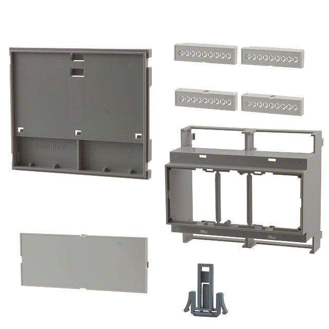【DMB-4773】BOX ABS/PC GRAY 4.183"L X 3.55"W