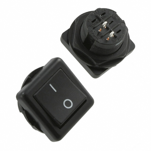 【GRB136A05BB2】SWITCH ROCKER SPST 10A 125V