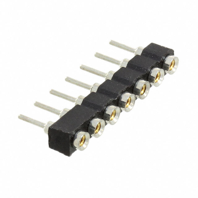 【07-0513-10】CONN SOCKET SIP 7POS GOLD