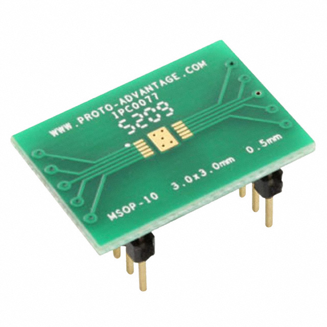 MSOP-10 TO DIP-14 SMT ADAPTER【IPC0077】