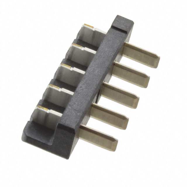 【5787443-1】CONN HDR 5POS 5.00MM KINKED PIN