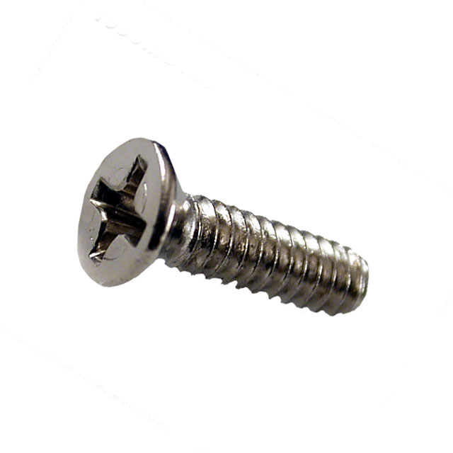 【1590MS100】MACH SCREW FLAT PHIL #6-32 100PC