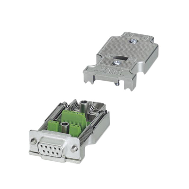 CONN D-SUB RCPT 9POS TERM BLK【2311797】