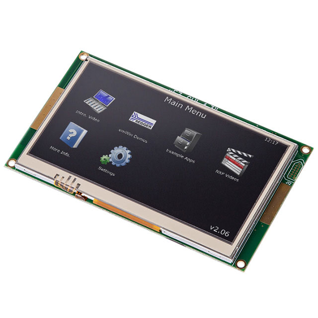 【UEZGUI-4088-43WQE-BA】4.3 NO TOUCH LCD GUI MODULE