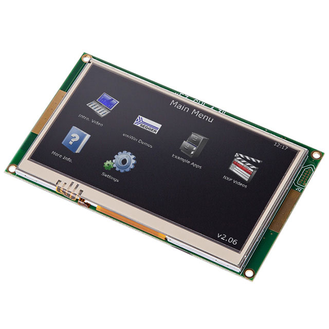 【UEZGUI-4088-43WQE-BA】GRAPHIC DISPLAY TFT RGB 4.3"
