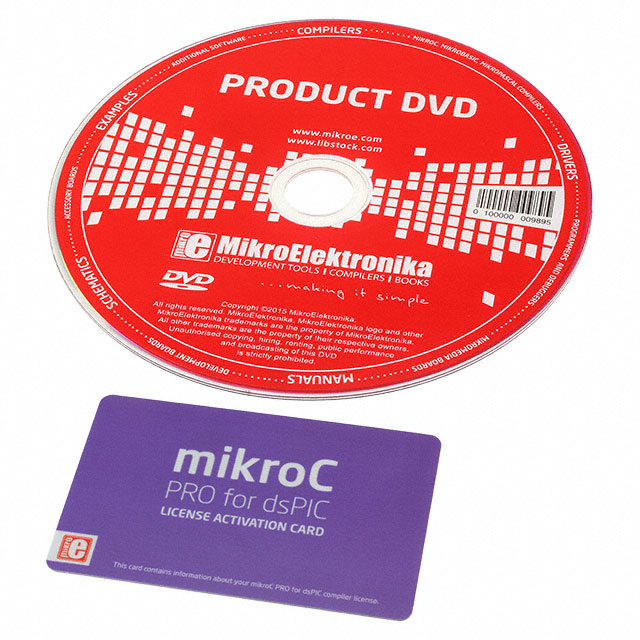 【MIKROE-1950】MIKROC PRO FOR DSPIC/PIC24 - LIC