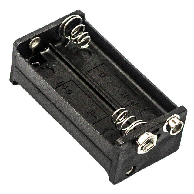 BATTERY HOLDER AA 4 CELL SNAP【BH44AASF】