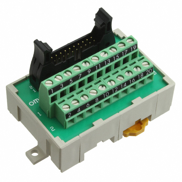 【XW2B-20G4】INTERFACE MOD HDR 20POS 16-22AWG