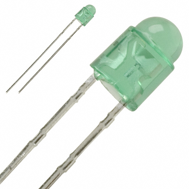 【SLI-343M8C3F】LED GREEN CLEAR T-1 T/H