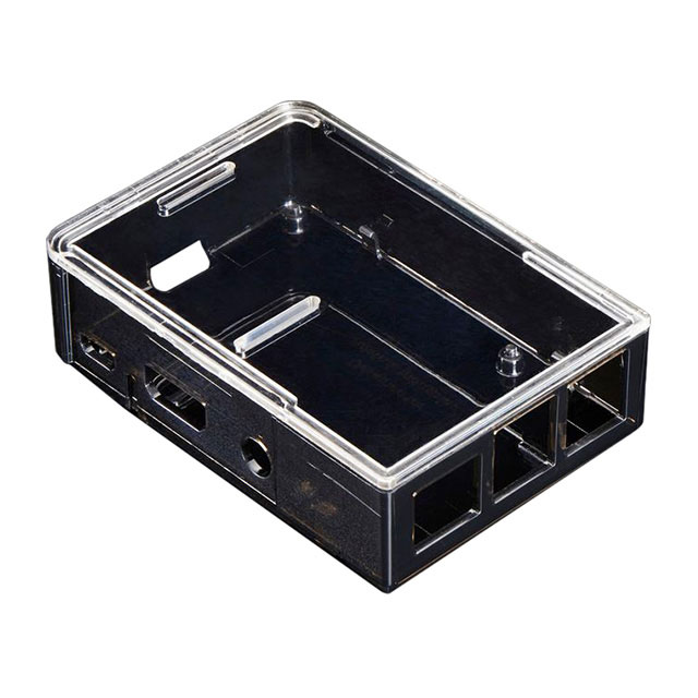 CASE PLAS SMOKE CL 3.66"LX2.48"W【2258】