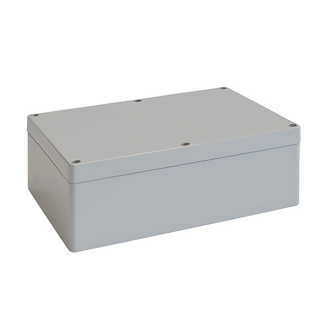 BOX PLASTIC GRAY 9.45"L X 6.3"W【02240200】