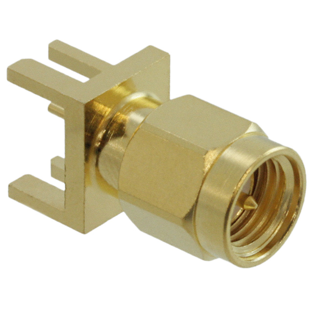 【132366-10】CONN SMA PLUG STR 50OHM EDGE MNT