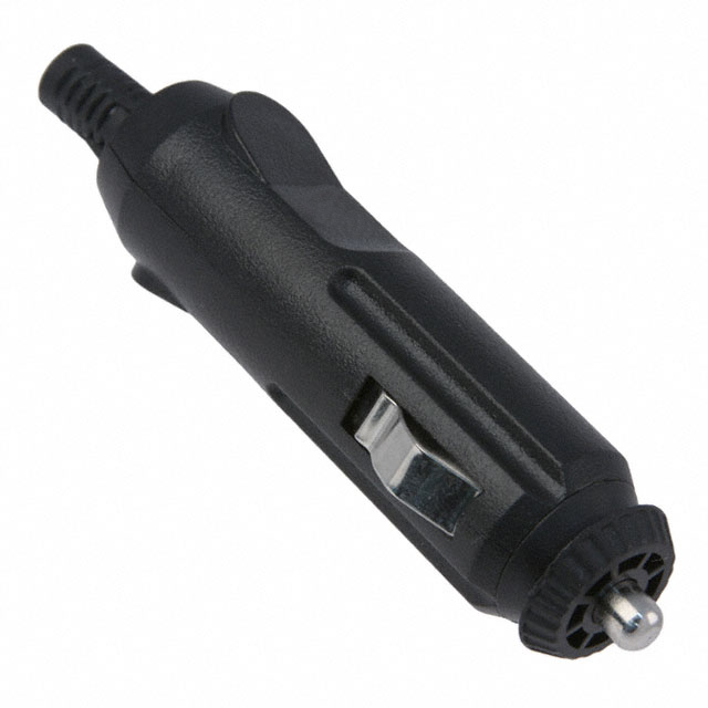 【AP-129-GRN-V0】AUTO PWR PLUG 12V 2A W/LED BLACK