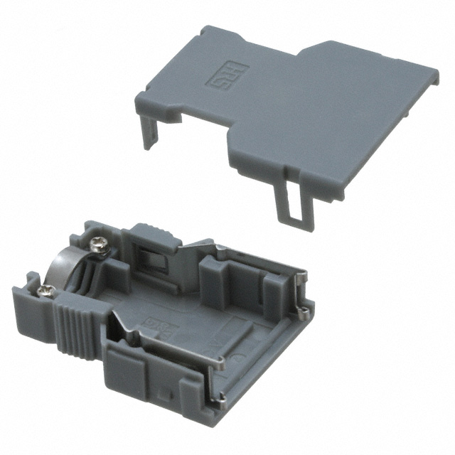 【FI-20-CV(60)】CONN BACKSHELL 15POS 180DEG GRAY