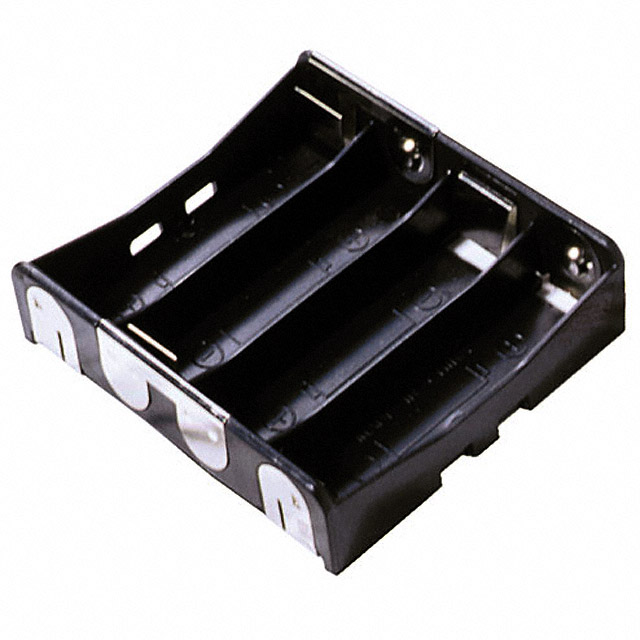 【BA4AAPC】BATTERY HOLDER AA 4 CELL PC PIN