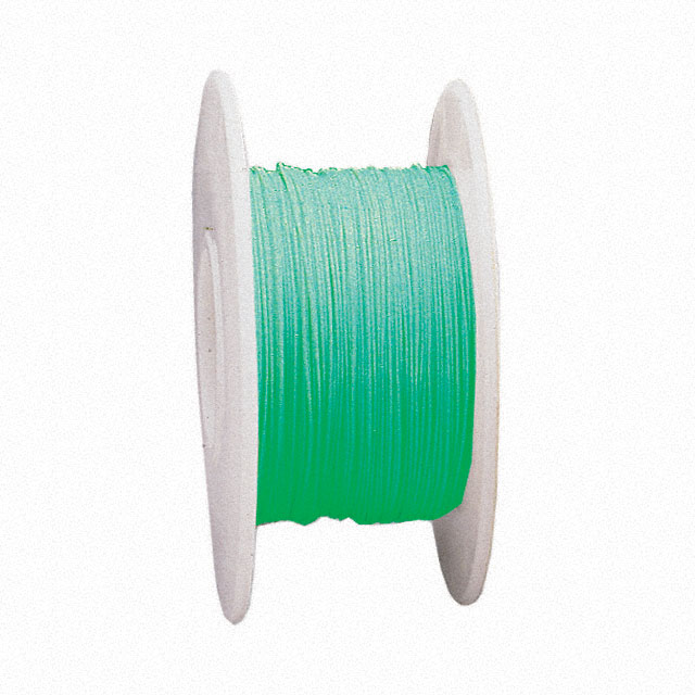 【R30G-1000】WIRE WW 30AWG PVDF GREEN 1000'