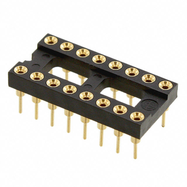 【XR2A-1411-N】CONN IC DIP SOCKET 14POS GOLD