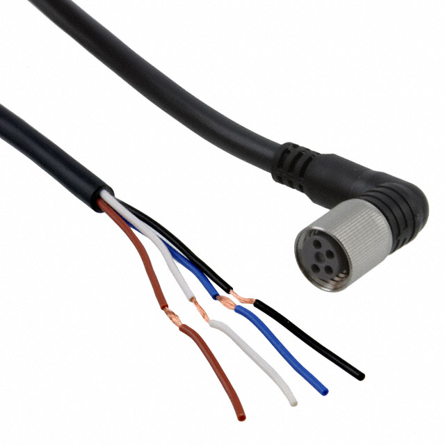 【XS3F-E422-410-A】CBL 4POS PLUG RA TO WIRE 32.8'