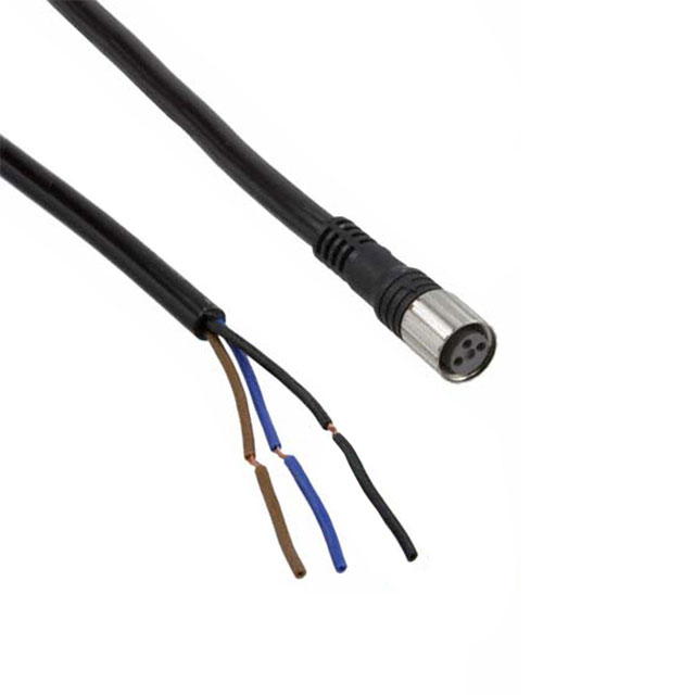 【XS3H-M8PVC3S03M】CBL CIRC 3POS FEM TO WIRE 0.98'