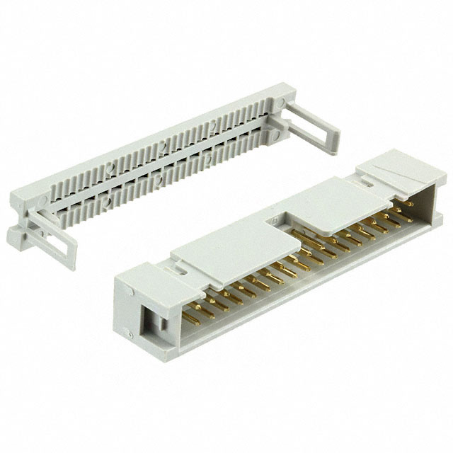 【61203425821】CONN HEADER 34POS IDC GOLD