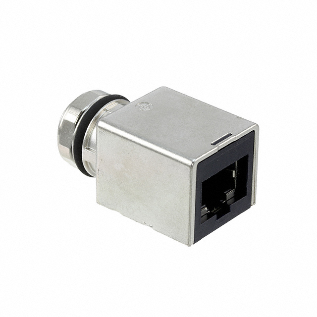 ADAPTER M12 RJ45 CAT 6A STRAIGHT【21033812800】