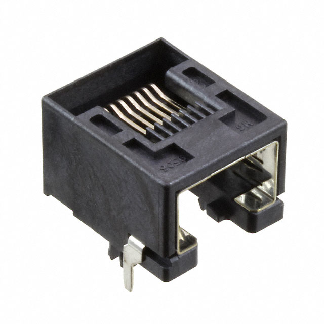 【0955402881】CONN MOD JACK 8P8C R/A SHIELDED[トレイ]