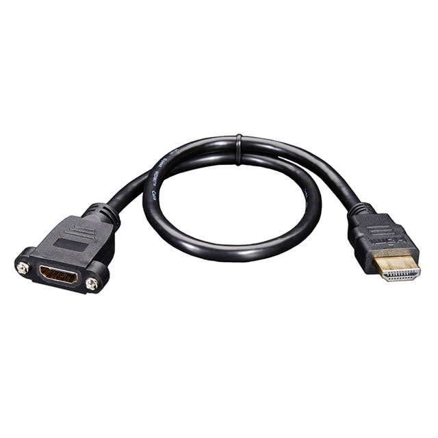 【978】CABLE F-M HDMI-A PNL MT 1.31'