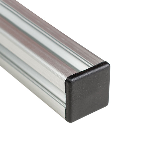 HDWR END CAP ALUM 20X20 BD 10PK【1156】