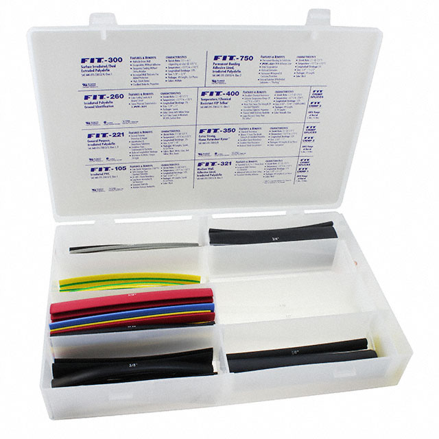 【FKIT7 NC032】KIT HEATSHRINK TUBING NO COLOR