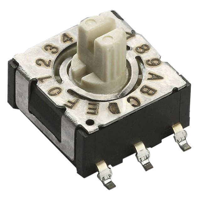 【220AMB16R】SWITCH ROTARY DIP HEX 0.1A 50V