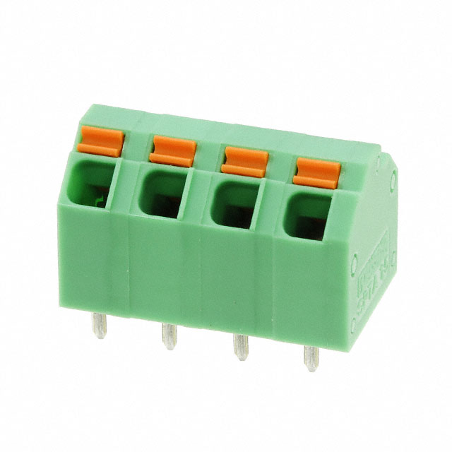 【1751189】TERM BLOCK 4POS 45DEG 5.08MM PCB