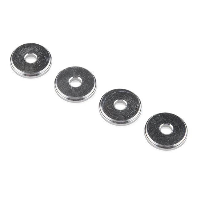 【ROB-12365】CENTER HOLE ADAPTERS - 4 PACK