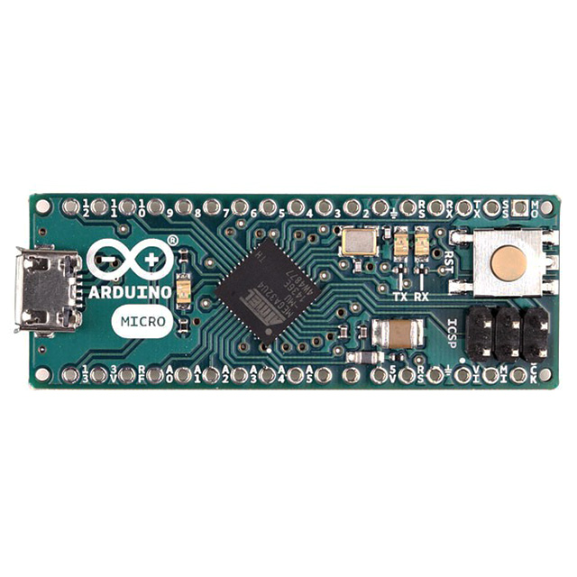 ARDUINO MICRO W/OUT HDRS ATMEGA3【A000093】