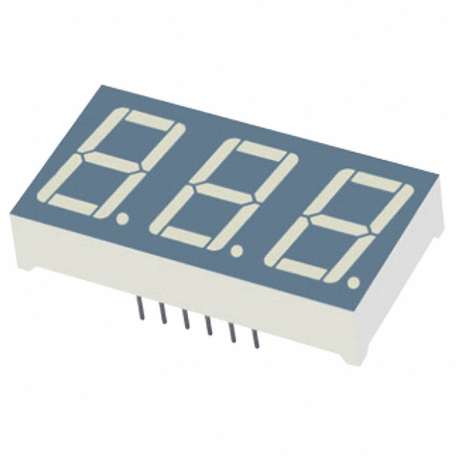 【XDMDK14A3】DISPLAY 7SEG 0.56" TRP RED 12DIP[チューブ]