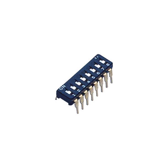 SWITCH SLIDE DIP SPST 0.1A 6V【CFS-0801MC】