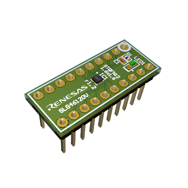 【SLG46120V-DIP】20-PIN DIP PROTO BOARD SLG46120