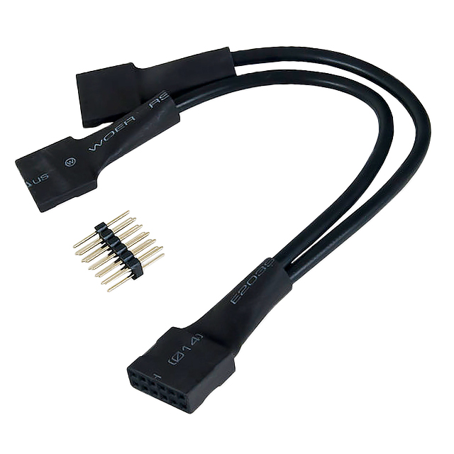 【240-110】2X6 PIN SPLIT CABLE