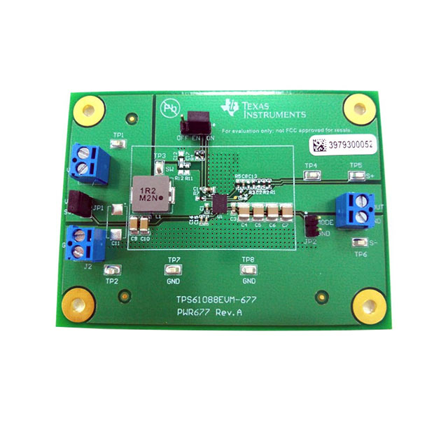 【TPS61088EVM-677】EVAL BOARD FOR TPS61088