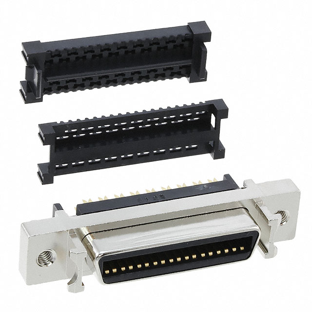 【DX33AM-36S(50)】CONN MINI HD RCPT 36P PNL MT IDC