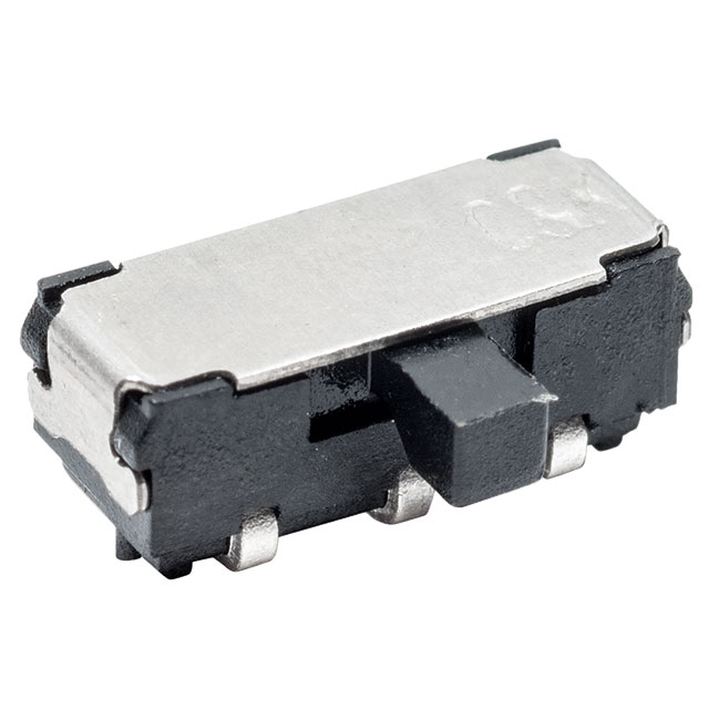 SWITCH SLIDE DPDT 300MA 6V【JS202011JAQN】