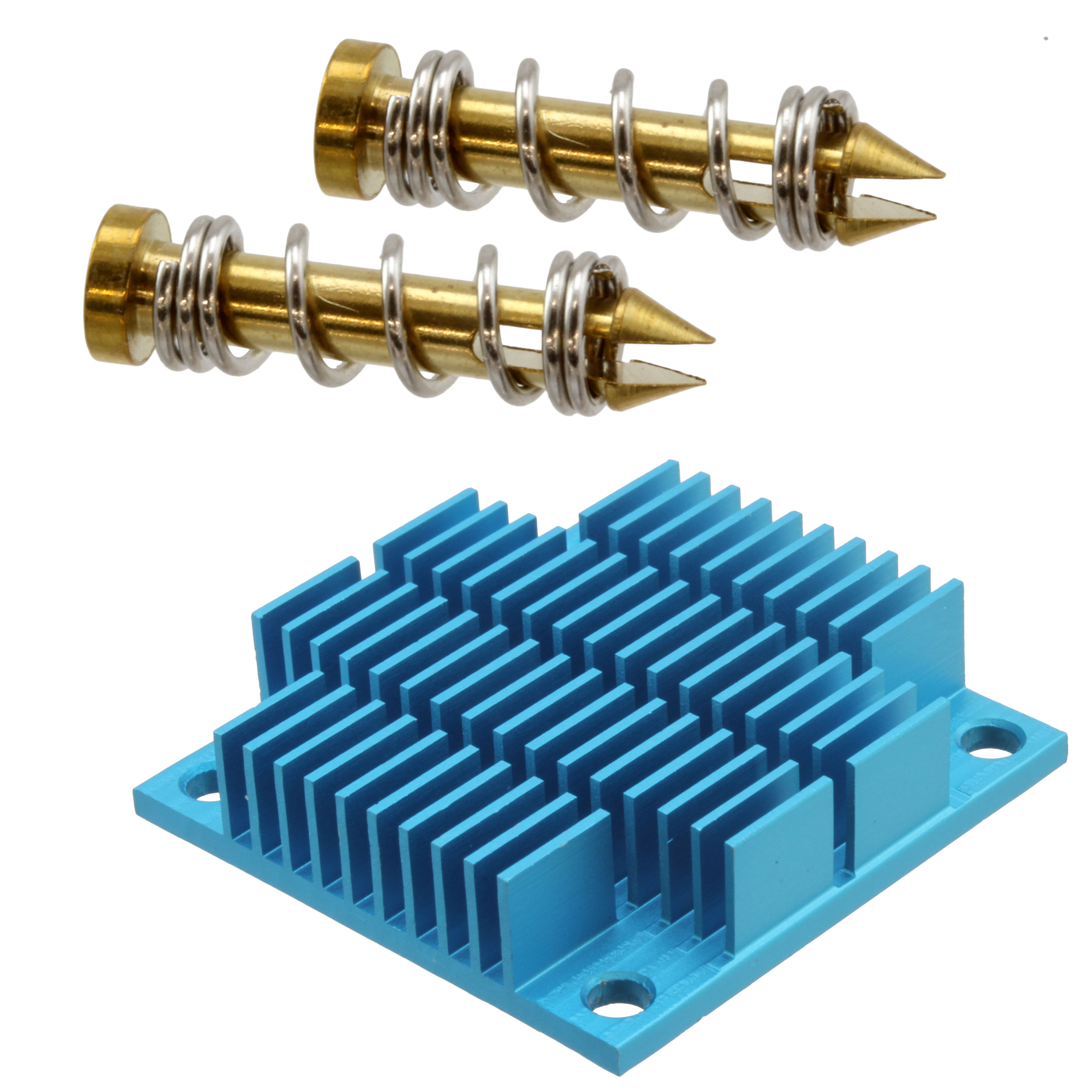 【ATS-01A-01-C1-R0】HEATSINK 40X40X10MM XCUT