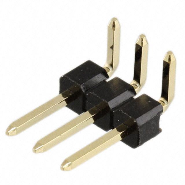 【61300311021】CONN HEADER R/A 3POS 2.54MM